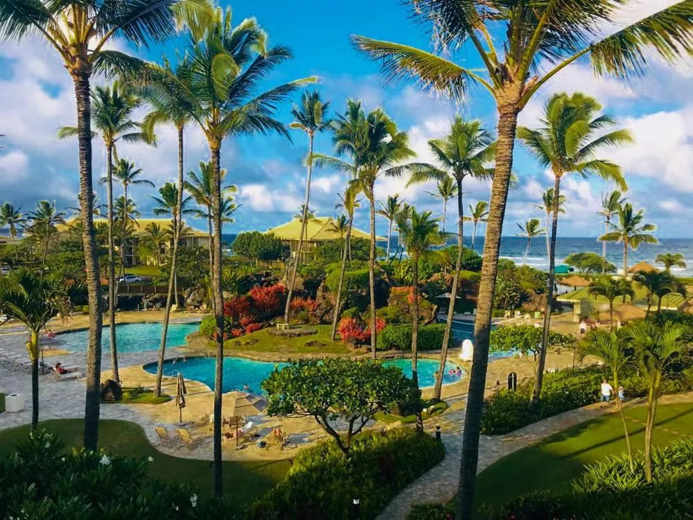 Image of 2417 at Oceanfront Resort Lihue Kauai Beach Drive Private Condo