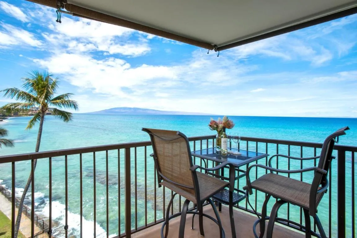 Image of KBM Resorts: Hale Ono Loa HOL-409 Penthouse oceanfront wrap around lanai Includes Rental Car