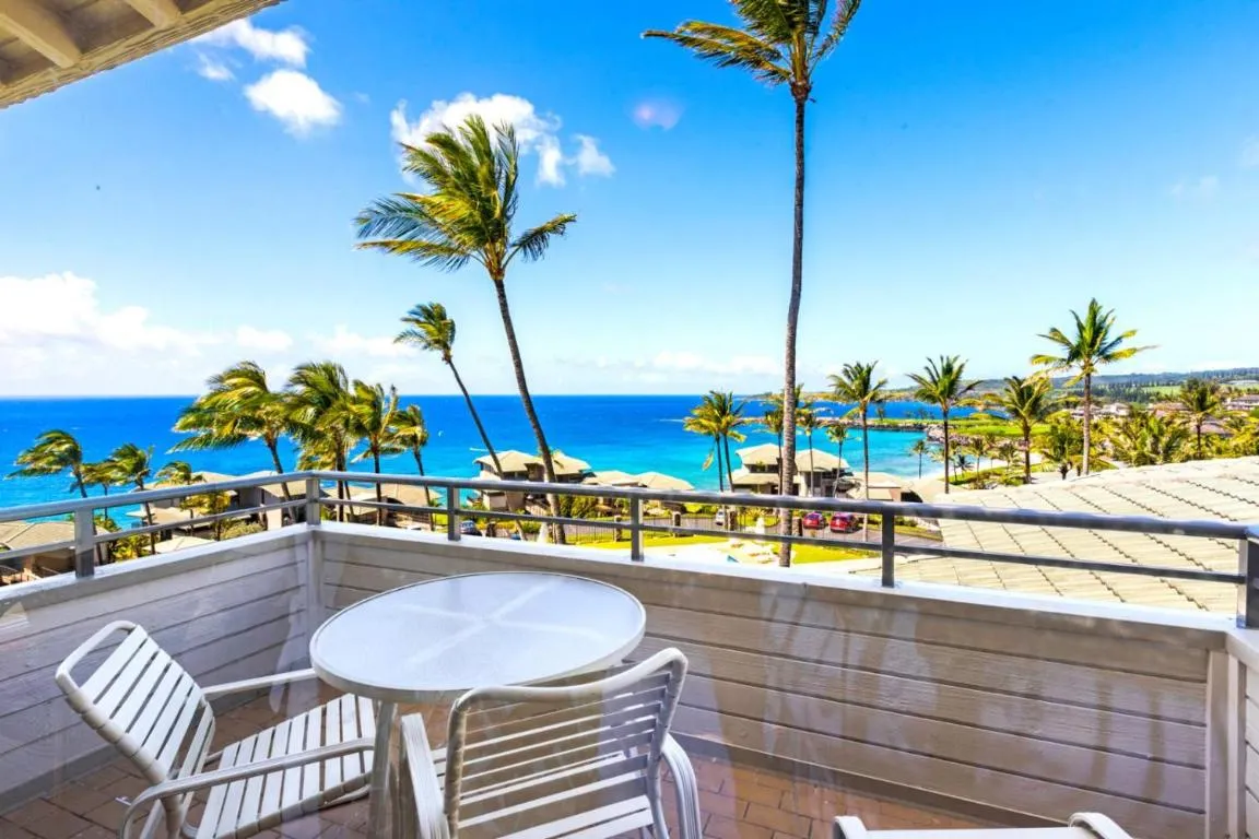 Image of KBM Resorts: Kapalua Bay Villa KBV-15B3 Sweeping Ocean Views Includes Rental Car