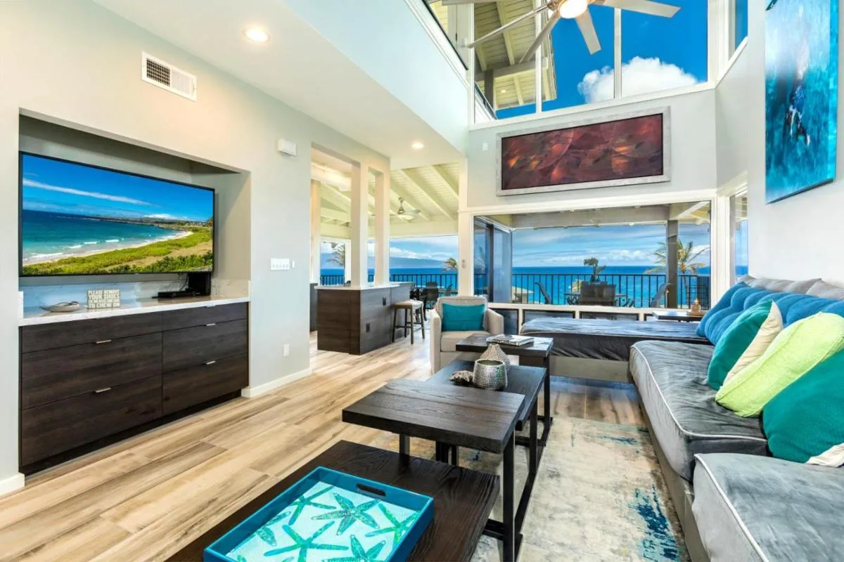 Image 5 of KBM Resorts: Kapalua Bay Villa KBV-32B2 Gorgeous Remodeled Ocean View Includes Rental Car