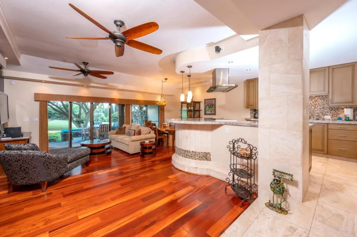 Image 3 of KBM Resorts: Kapalua Golf Villa KGV-14P6 Golf Course Views Chefs Kitchen Includes Rental Car
