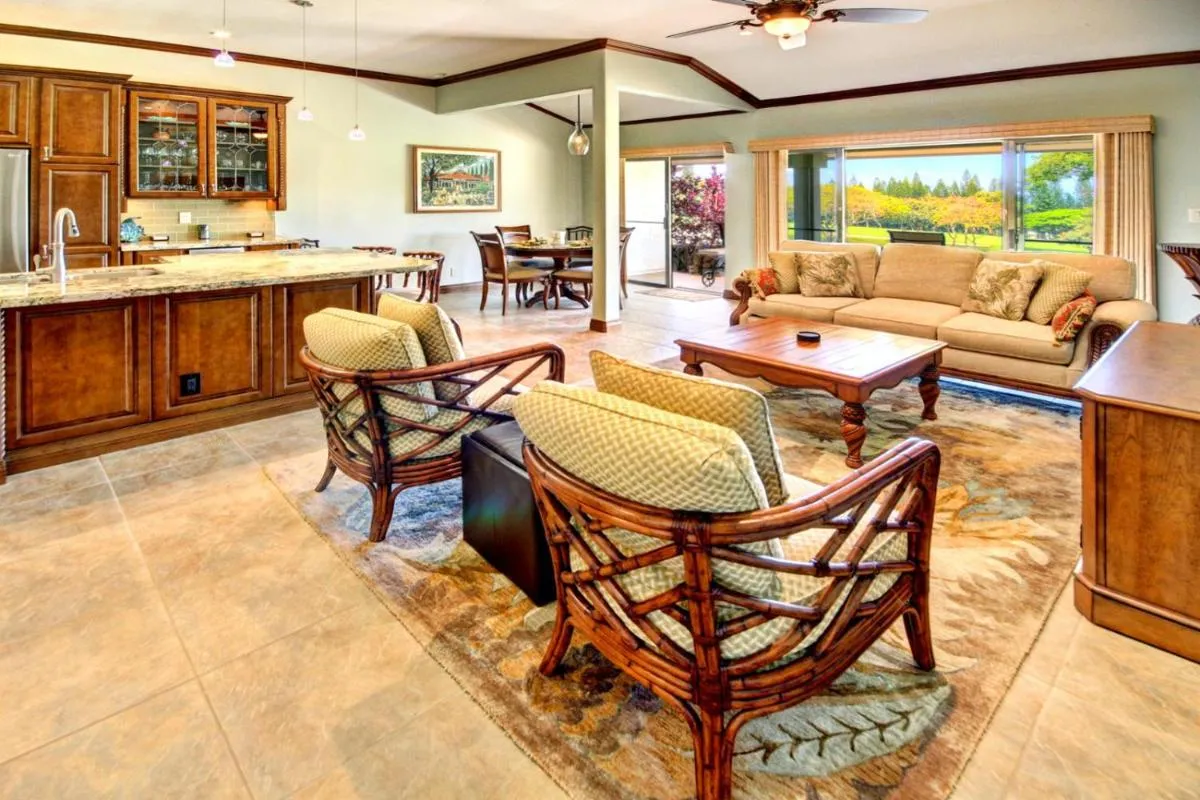Image 3 of KBM Resorts: Kapalua Golf Villa KGV-16P3 Upgraded Fairway Views Includes Rental Car