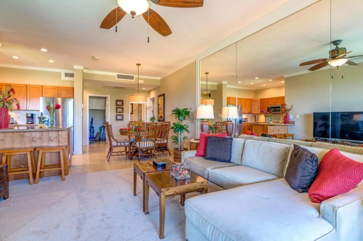 Image 4 of KBM Resorts: Kapalua Golf Villa KGV-16T4 Remodeled Ocean Views Includes Rental Car