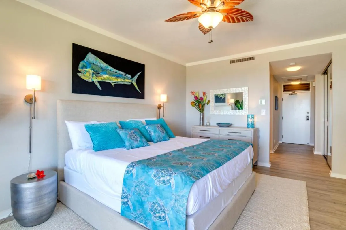 Image 6 of KBM Resorts: Kapalua Golf Villa KGV-17T5 NEW AC Remodeled Ocean View Includes Rental Car