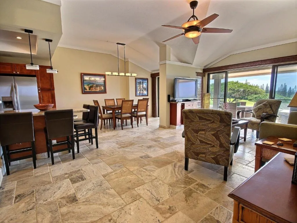 Image of KBM Resorts: Kapalua Golf Villa KGV-19P3 Remodeled with Ocean Views Includes Rental Car