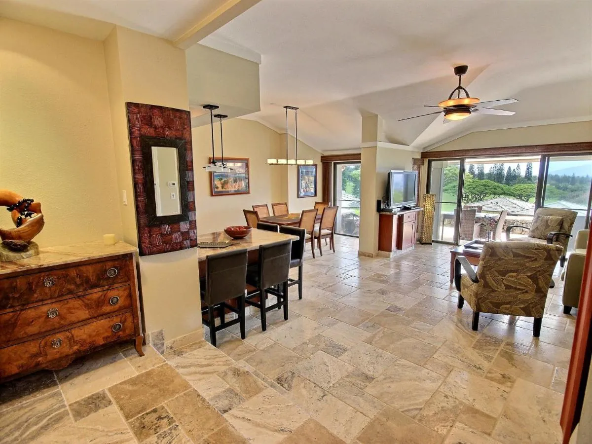 Image 3 of KBM Resorts: Kapalua Golf Villa KGV-19P3 Remodeled with Ocean Views Includes Rental Car