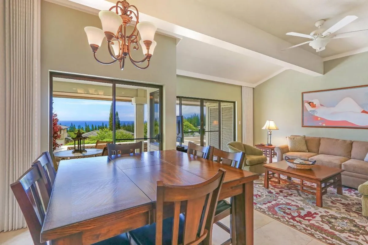 Image 3 of KBM Resorts: Kapalua Golf Villa KGV-24P7 Beautiful Ocean Golf Views Includes Rental Car