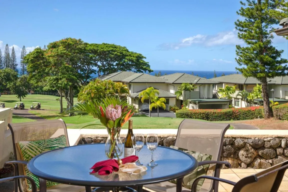 Image of KBM Resorts: Kapalua Golf Villa KGV-25P6 Remodeled with Ocean Views Includes Rental Car