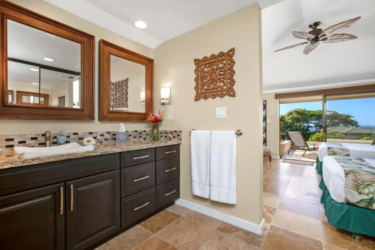Image 2 of KBM Resorts: Kapalua Golf Villa KGV-25P6 Remodeled with Ocean Views Includes Rental Car