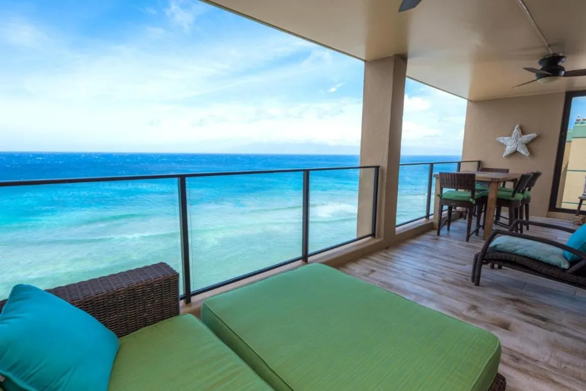 Image of KBM Resorts: Mahana MAH-1211 Penthouse Ocean Front Watch Sunsets Includes Rental Car