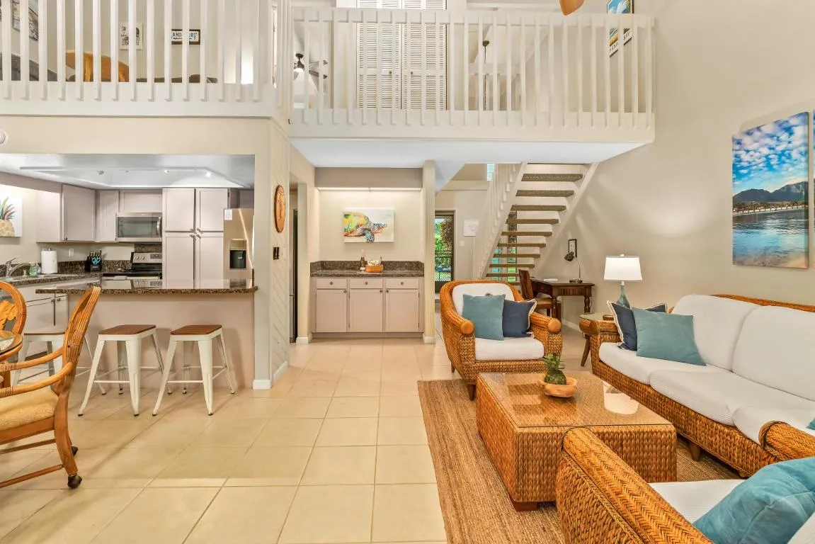Image of Keiki Honu Kauai Princeville 2BR2BA King+Queen bed