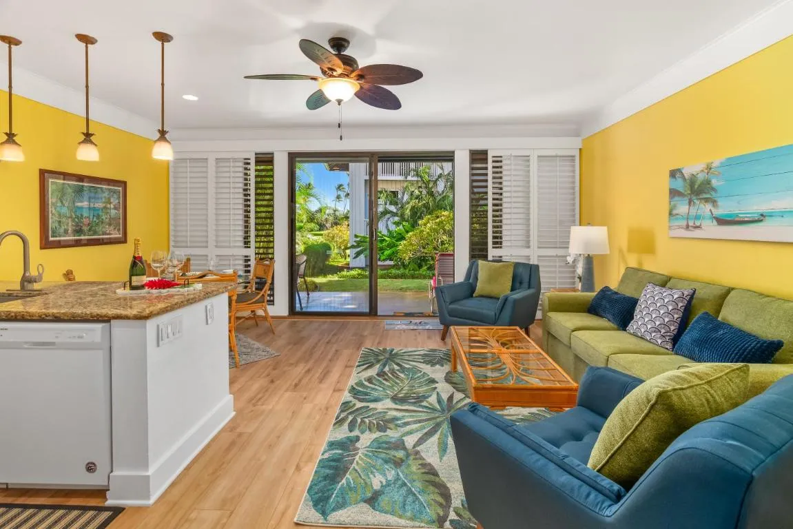 Image of Kiahuna Paradise at Poipu beach, newly remodeled
