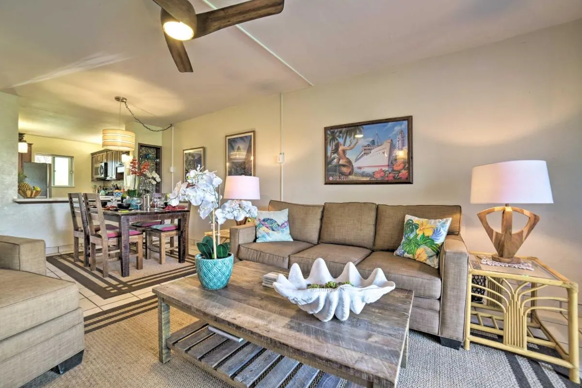 Image 4 of Ocean-View Kihei Condo with Lanai Steps to Beach!