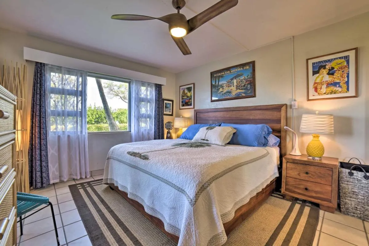 Image 1 of Ocean-View Kihei Condo with Lanai Steps to Beach!