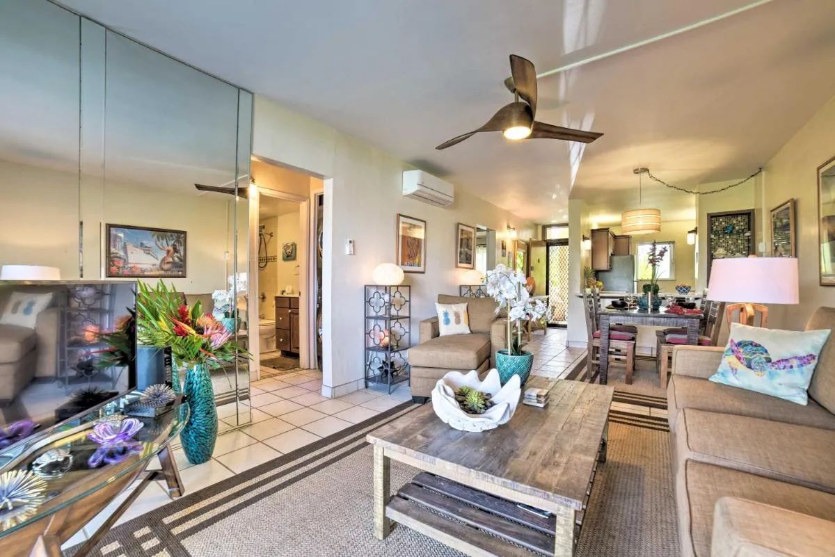 Image 5 of Ocean-View Kihei Condo with Lanai Steps to Beach!