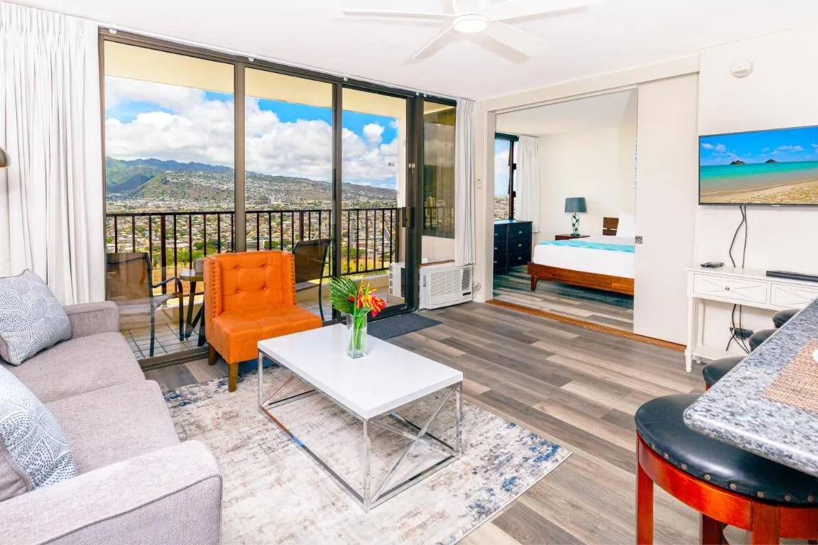 Image of Panoramic Mountain View Condo with Free Parking!