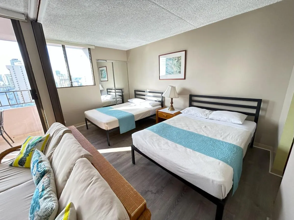 Image 1 of Royal Kuhio 1713 – Spacious Studio with Stunning City Views in the Heart of Waikiki!