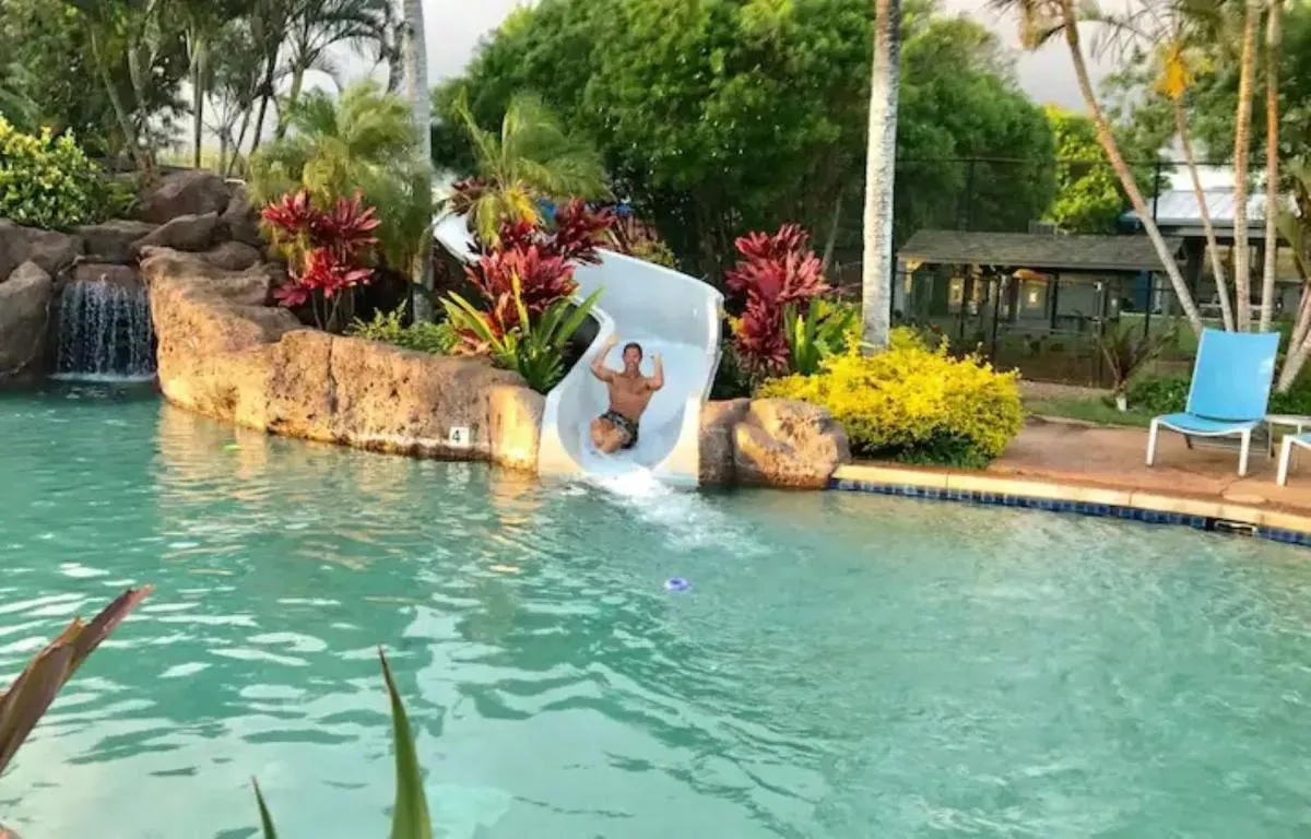 Image 3 of Step to beach New Quiet Kiahuna Plantation Remodeled 2 bedroom condo with AC