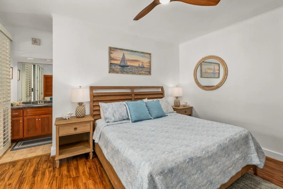Image 1 of Step to beach New Quiet Kiahuna Plantation Remodeled 2 bedroom condo with AC
