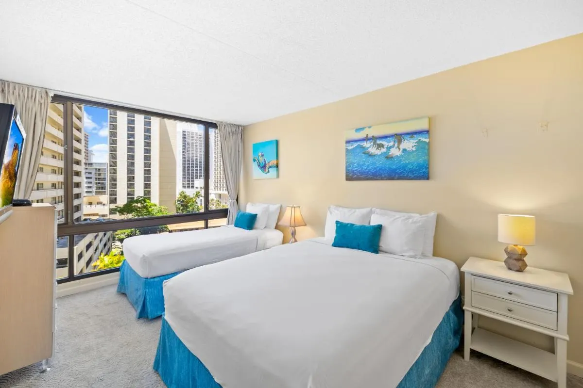 Image 1 of Waikiki Getaway, Diamond Head View Condo with Free Parking