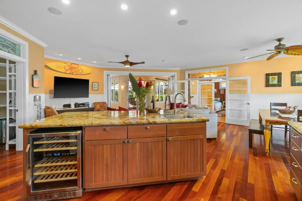 Image 6 of 1730 Kaleka 4 Bed Poipu House, Guest House walk to Beach