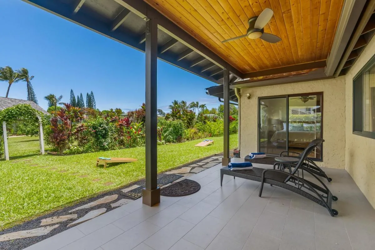 Image 3 of 4Br 2Ba Newly Furnished Princeville Home, AC, Pool, Tennis