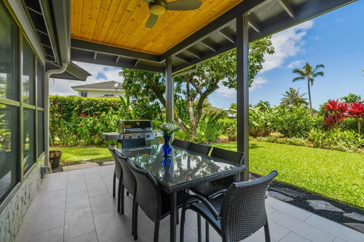 Image 4 of 4Br 2Ba Newly Furnished Princeville Home, AC, Pool, Tennis