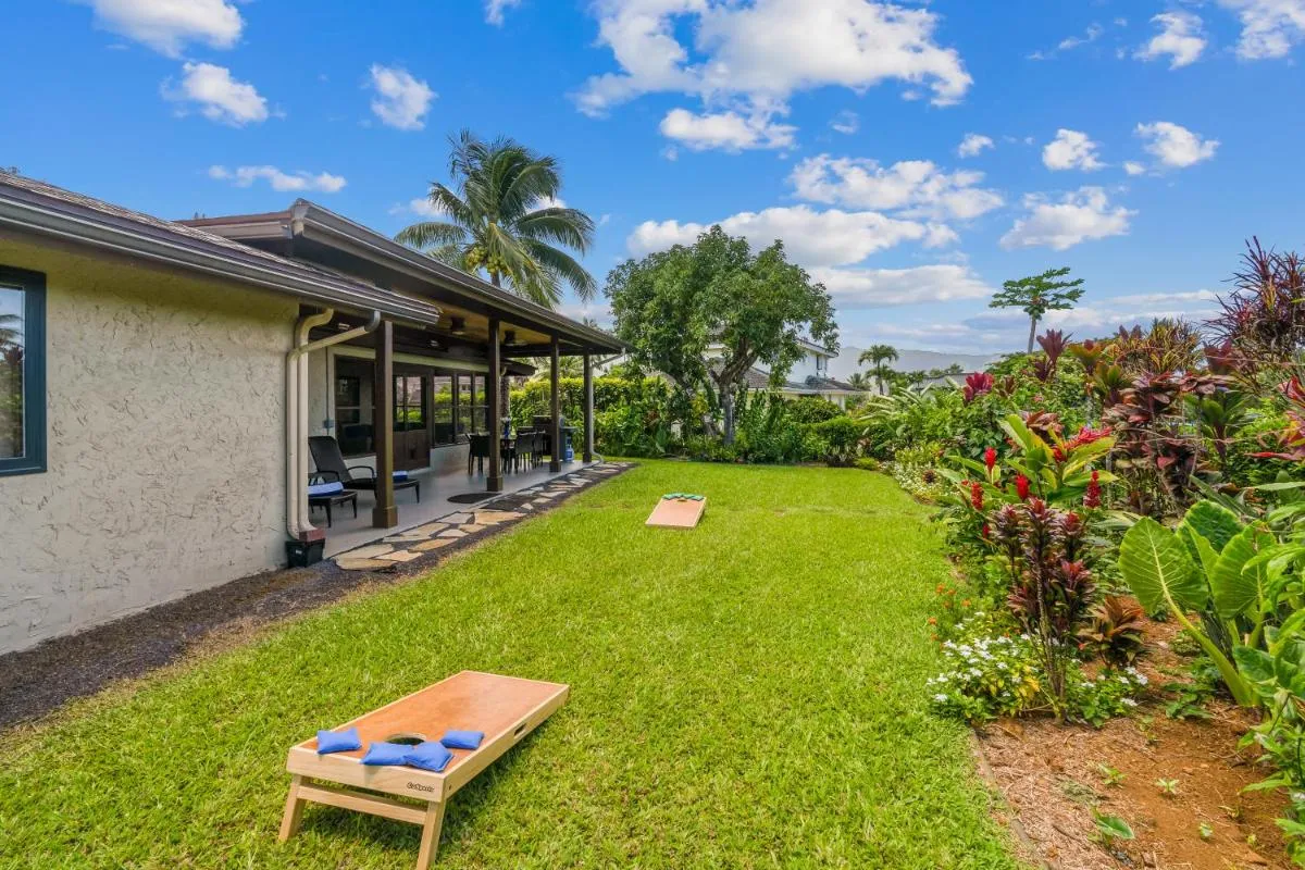 Image 5 of 4Br 2Ba Newly Furnished Princeville Home, AC, Pool, Tennis