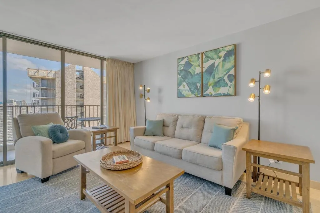 Image of Beach Oasis with Ocean & City Views with FREE Parking!