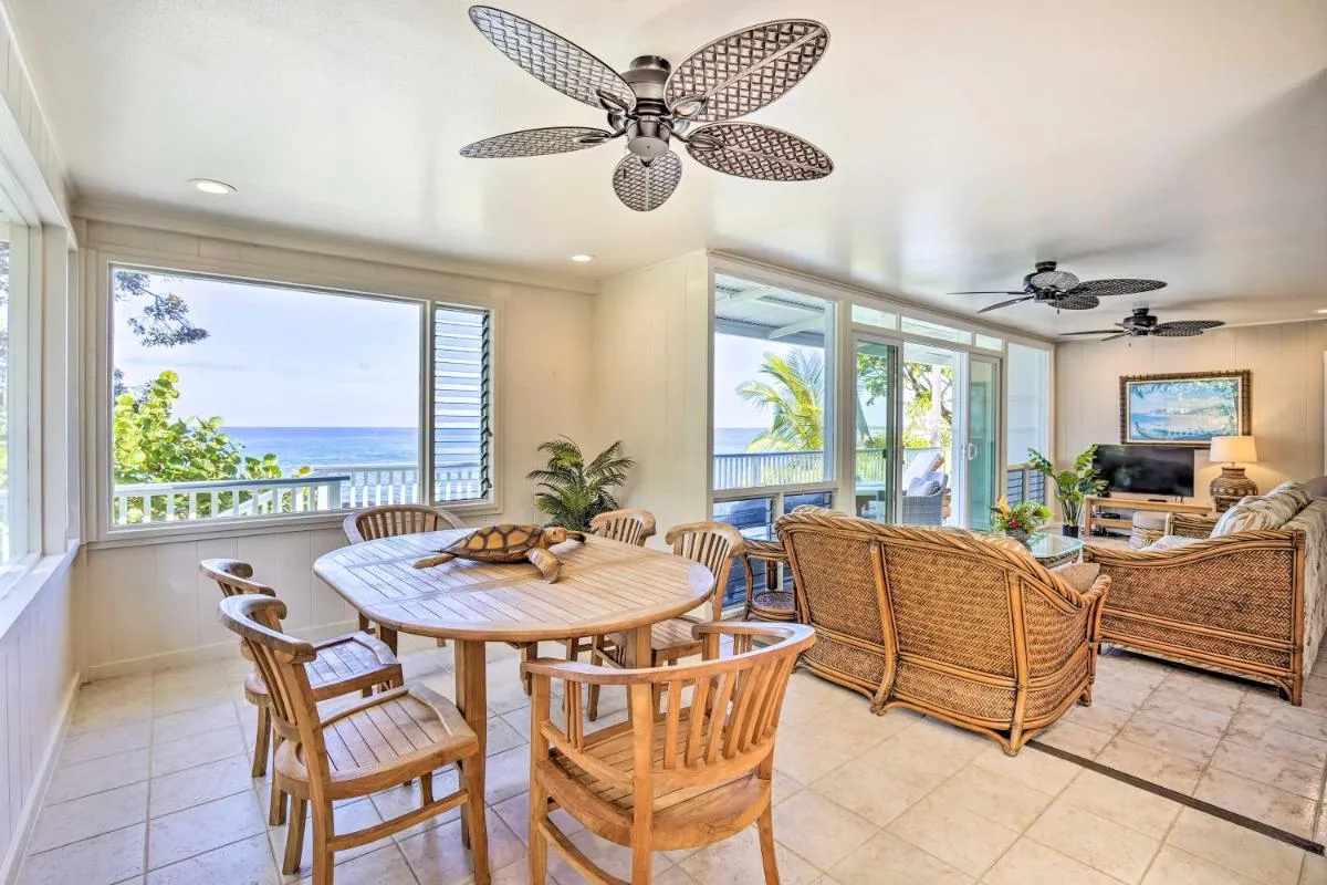Image 2 of Bright and Airy Beach House with Oceanfront Views
