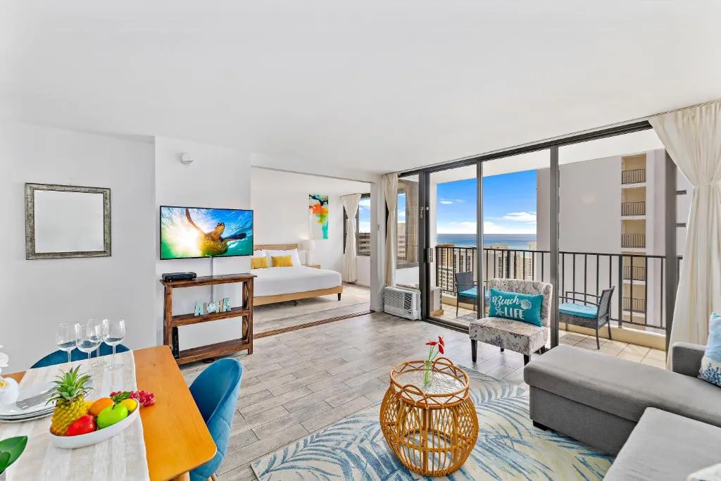 Image of Cozy Ocean View Escape, 1 Block to Beach with Free Parking