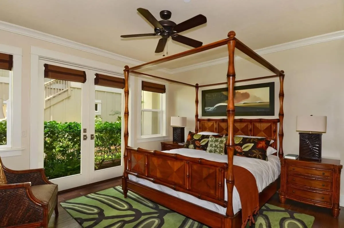 Image 4 of Ground Floor Poolside Villa Short Walk From Top Beach in Kauai With Great Pool