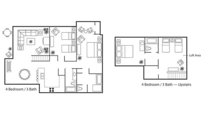 Image 4 of H223 Second Floor 4-bedroom Garden ViewH223 Second Floor 4-bedroom Garden View