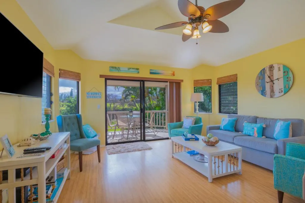Image of Hanalei Bay Villa Cottage 2Br 2Ba with Mountain Views HBV24