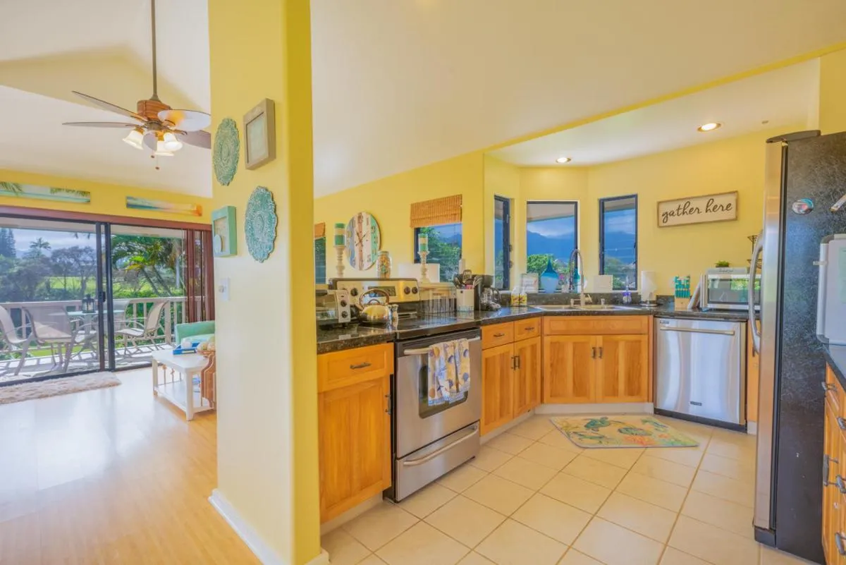 Image 3 of Hanalei Bay Villa Cottage 2Br 2Ba with Mountain Views HBV24