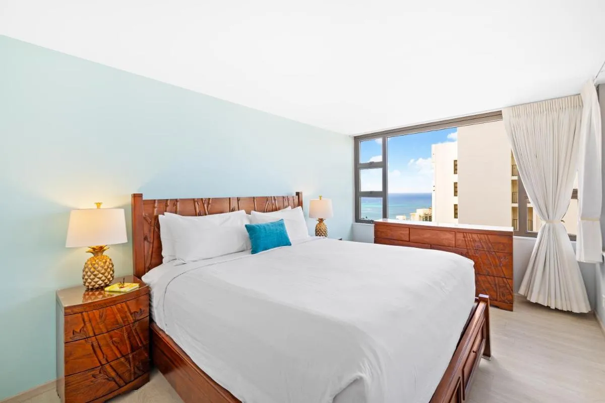 Image 1 of Heart of Waikiki – Ocean View Condo with Free Parking