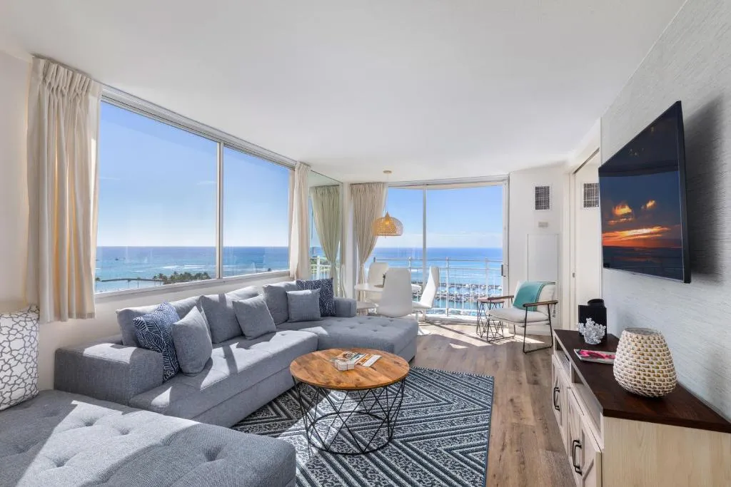 Image of Ilikai Collection # 12. Corner Oceanfront Condo