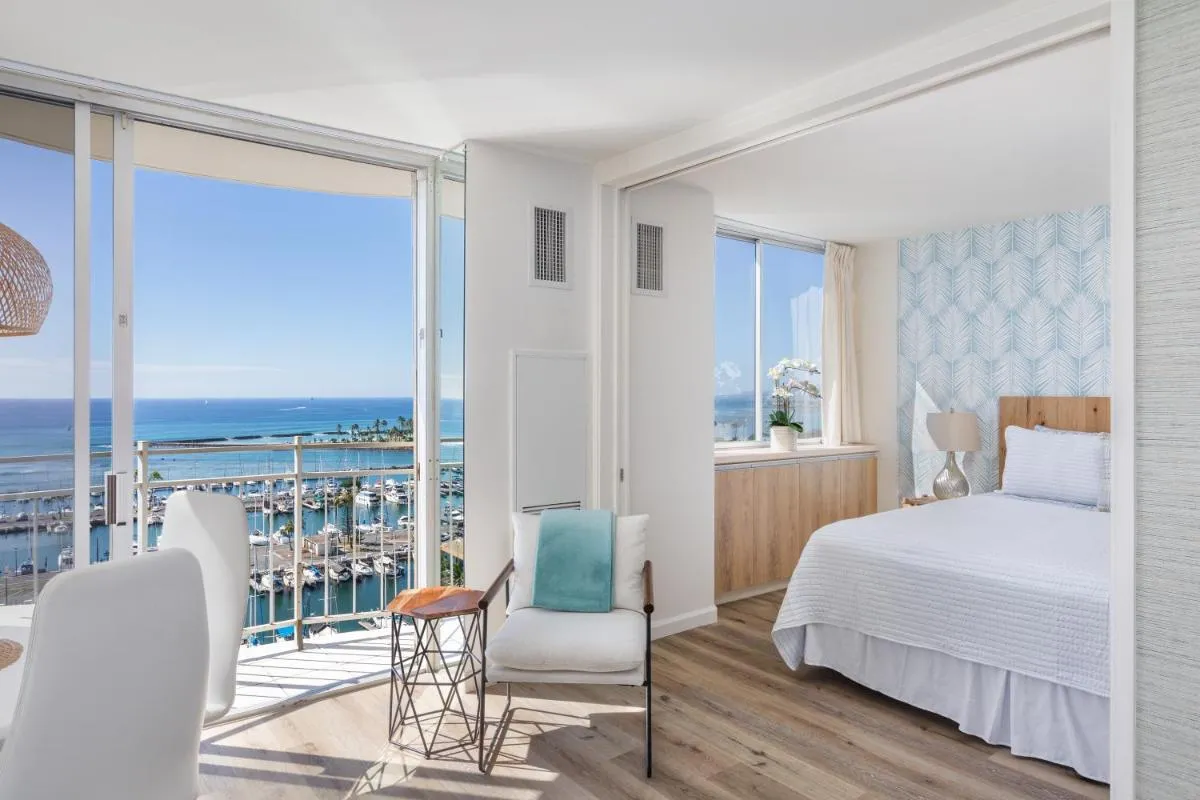 Image 1 of Ilikai Collection # 12. Corner Oceanfront Condo