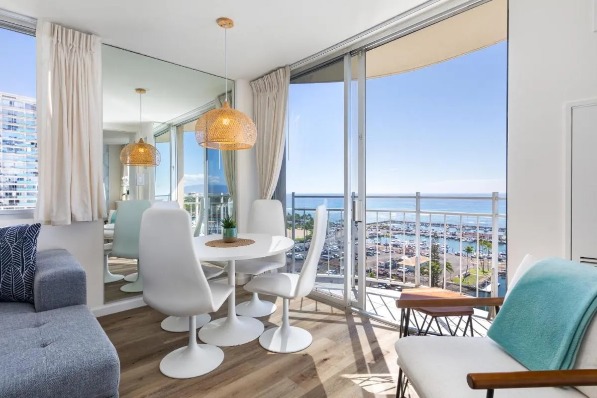 Image 3 of Ilikai Collection # 12. Corner Oceanfront Condo