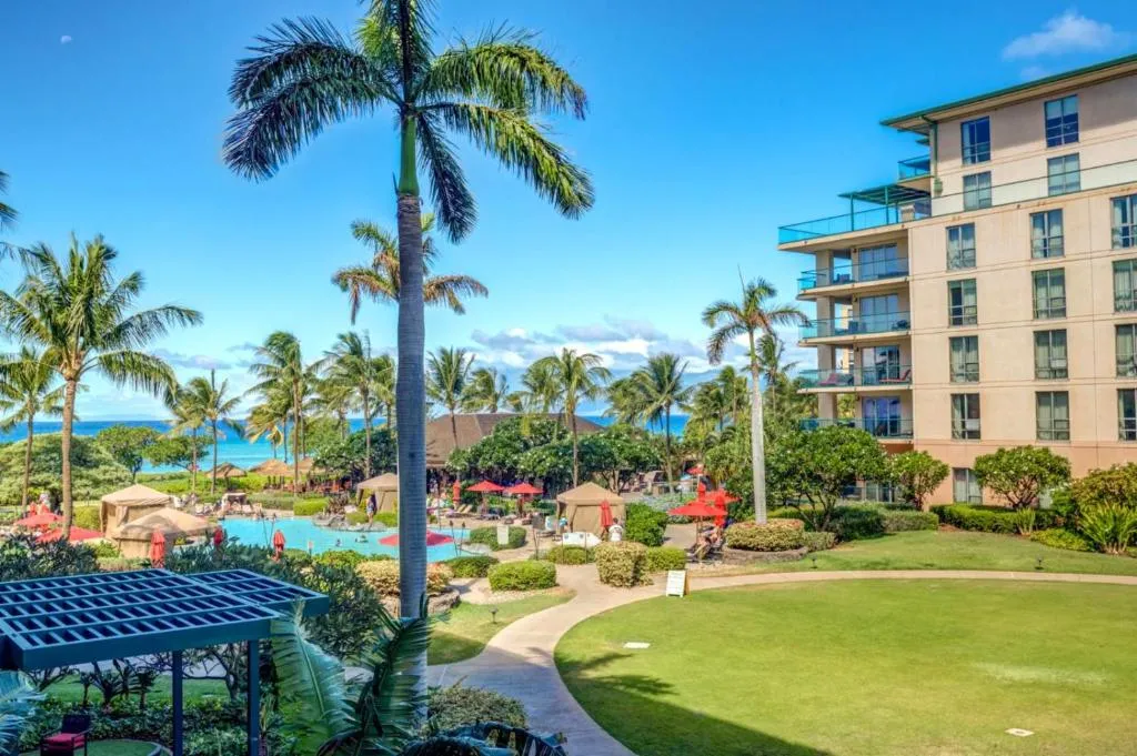 Image of KBM Resorts: Honua Kai Hokulani HKH-211 Large Ocean View Inner Courtyard Includes Rental Car