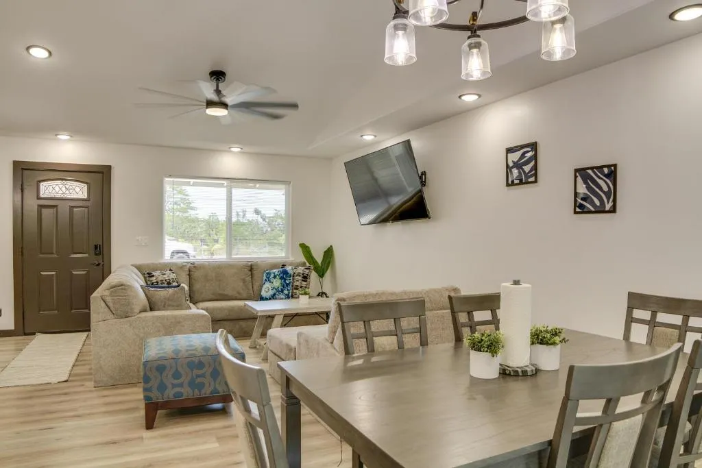 Image of Keaau Getaway with Patio, 3 Mi to Shipman Beach!
