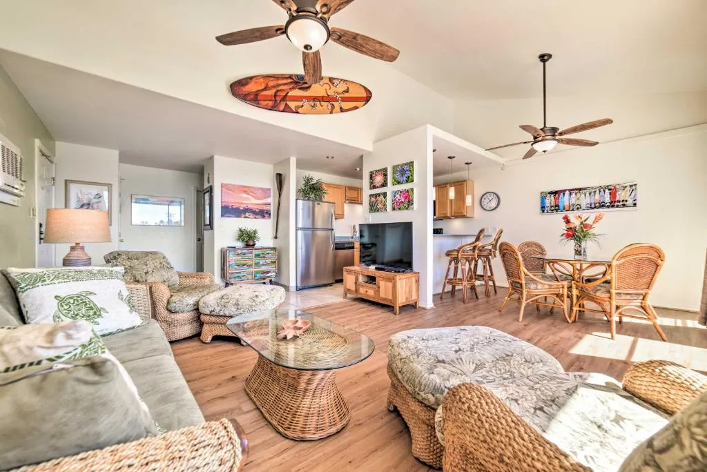 Image of Kihei Oceanside Escape with Balcony – Steps to Beach