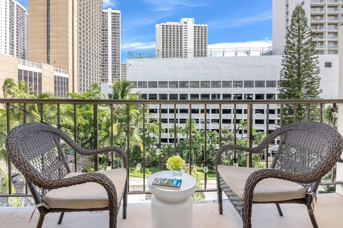 Image 1 of Kuhio at Waikiki 2BR and 2BA Condo Near Beach with Parking