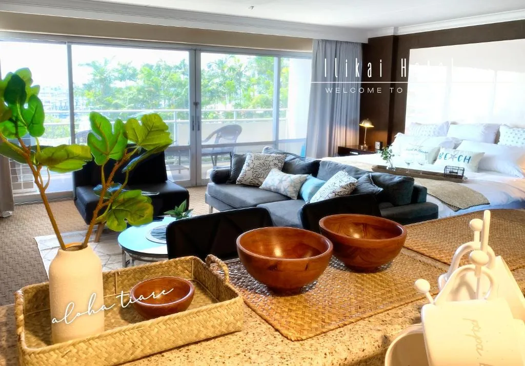Image of Ocean View Waikiki Luxury Ilikai Free Parking