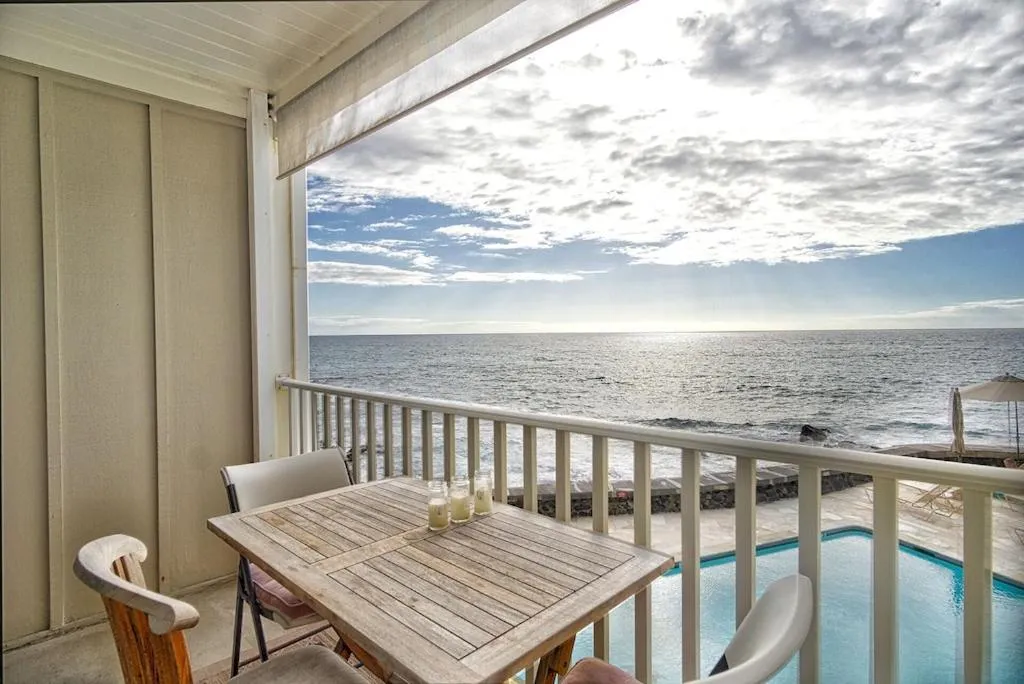Image of Oceanfront Condo & Walking Distance to Beach and Town- Hale Kona Kai 207 by Casago Kona