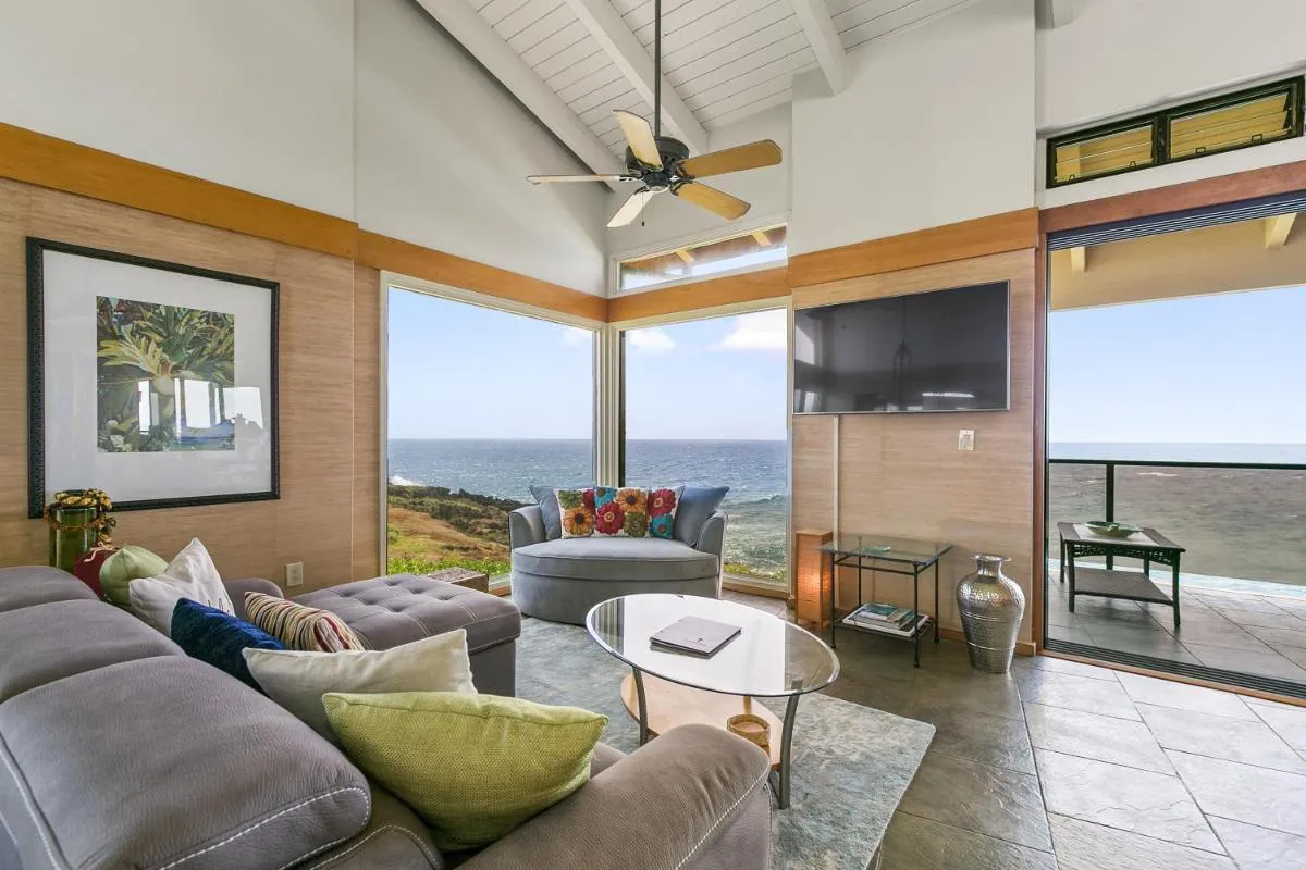 Image 2 of Oceanfront Condo with Panoramic Views- Alekona Kauai