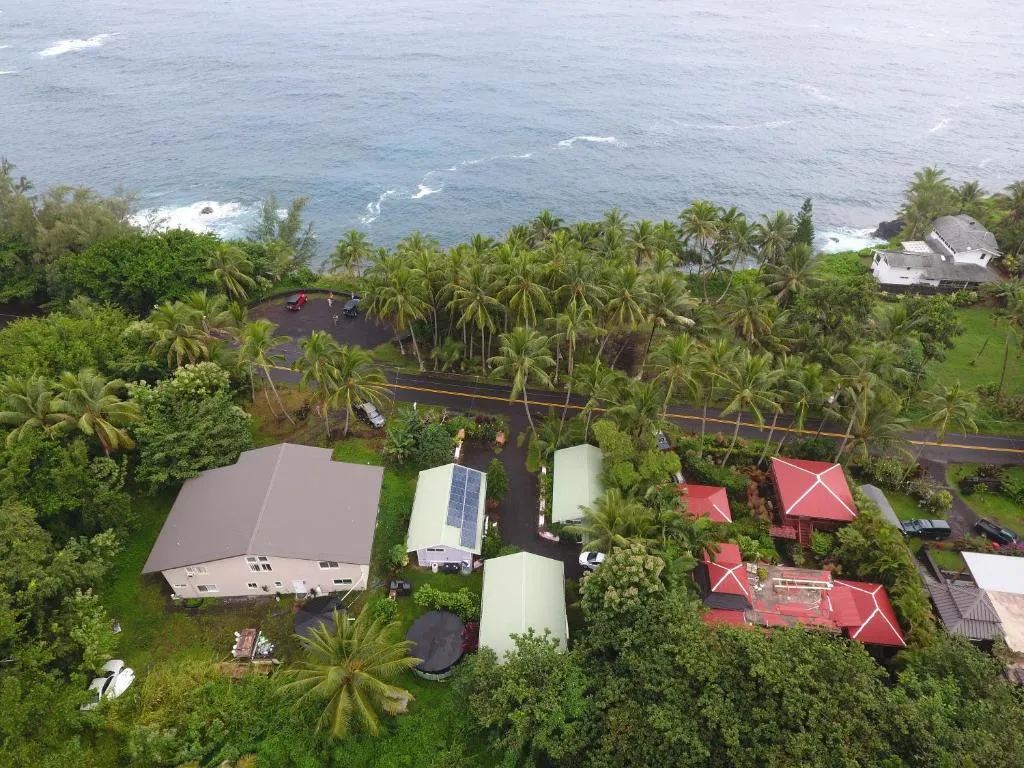 Image of Oceanfront Cottage Near the Kalapana Lava Flows
