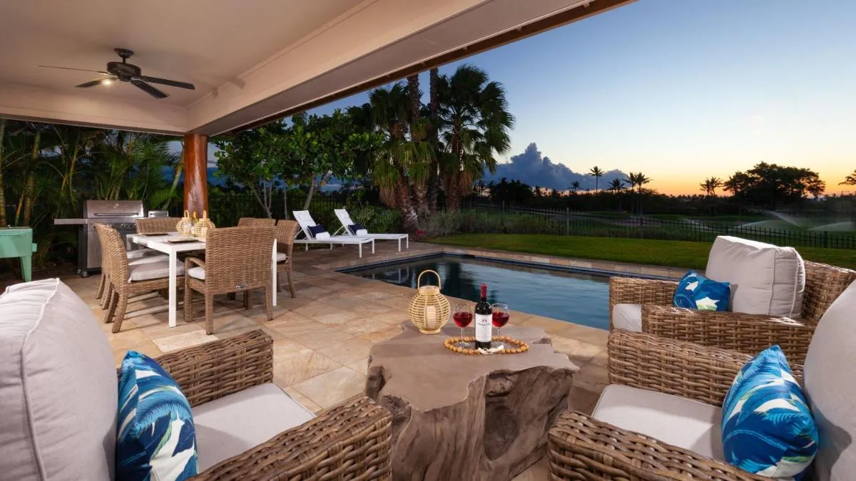 Image 6 of PARADISE AWAITS Idyllic 4BR Single-Level KaMilo Home with Private Pool