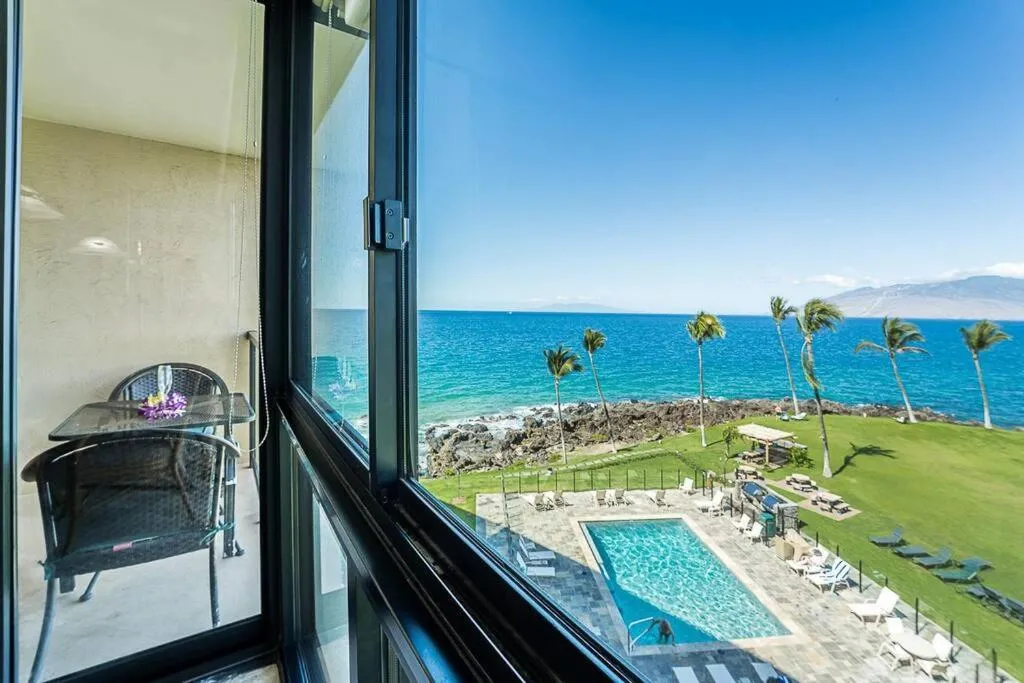 Image of Spectacular Oceanfront Views with Split AC -Wailea