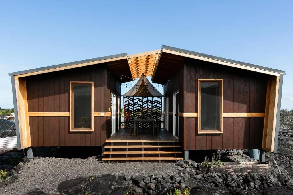 Image of THE OHANA HOUSE, Amazing Tiny Home on A Volcanic Lava Field!